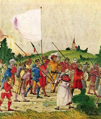 Репродукция картины Альтдорфер Альбрехт на холсте - Triumphzug Kaiser Maximilians