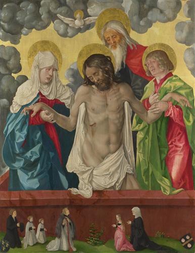Репродукция картины Бальдунг на холсте - The Trinity and Mystic Pieta