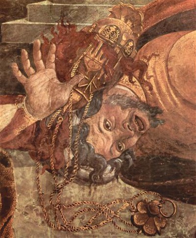 Репродукция картины Боттичелли Сандро на холсте - The punishment of the Leviter