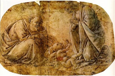 Репродукция картины Боттичелли Сандро на холсте - Nativity of Jesus Christ
