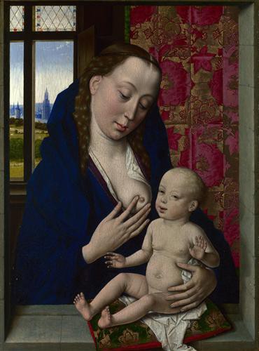Репродукция картины Боутс Дирк на холсте - The Virgin and Child