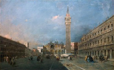 Репродукция картины Гварди Франческо на холсте - Venice - Piazza San Marco