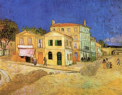 Репродукция картины Винсент Ван Гог на холсте - Vincent s House in Arles The Yellow House