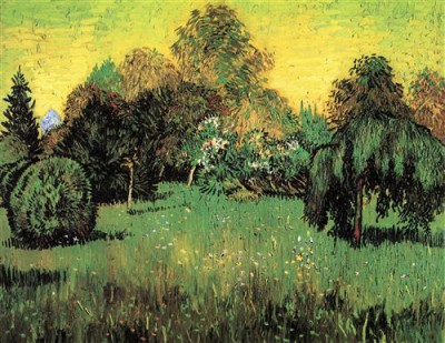 Репродукция картины Винсент Ван Гог на холсте - The Poet s Garden
