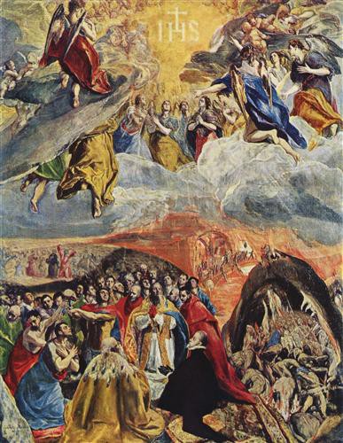 Репродукция картины Греко Эль на холсте - Traum Philipps II