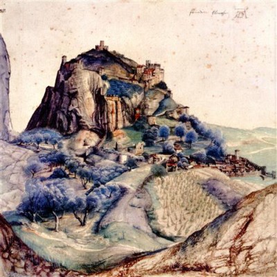 Репродукция картины Дюрер Альбрехт на холсте - View of Arco