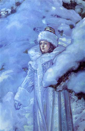 Репродукция картины Клименко Андрей на холсте - Зимушка-зима