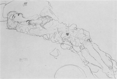 Репродукция картины Климт Густав на холсте - Рисунок 33