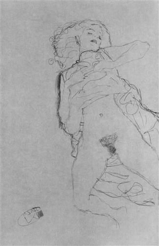 Репродукция картины Климт Густав на холсте - Рисунок 40
