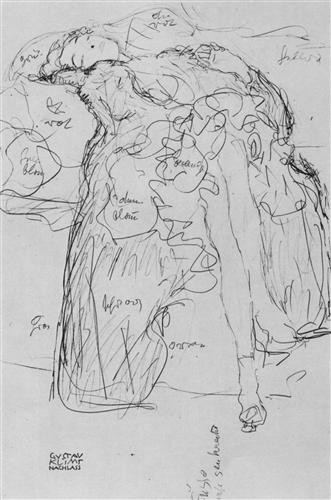 Репродукция картины Климт Густав на холсте - Рисунок 36