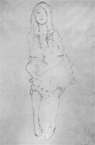 Репродукция картины Климт Густав на холсте - Рисунок 24