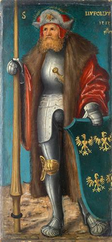 Репродукция картины Кранах Старший Лукас на холсте - Св.Леопольд