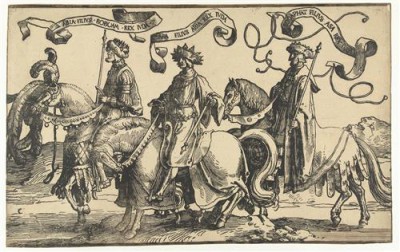 Репродукция картины Лейден Лукас на холсте - Двенадцать царей Израиля - Короли Авия, Аса и Иосафат