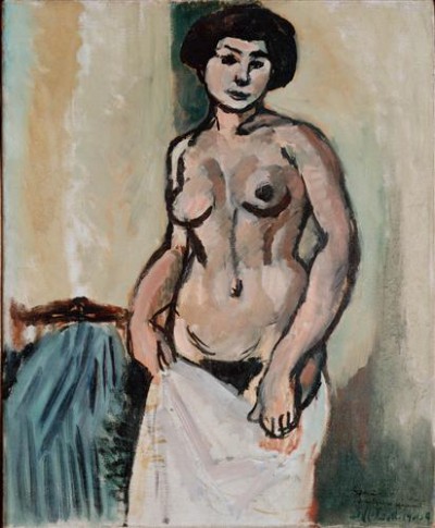 Репродукция картины Матисс Анри на холсте - Nude. Study