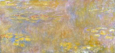 Репродукция картины Моне Оскар Клод на холсте - Water-Lilies 2