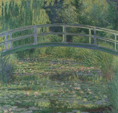 Репродукция картины Моне Оскар Клод на холсте - The Water-Lily Pond