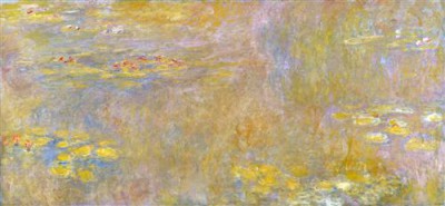 Репродукция картины Моне Оскар Клод на холсте - Water-Lilies
