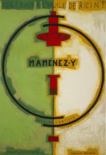 Репродукция картины Пикабиа Франсис на холсте - M'Amenez-y