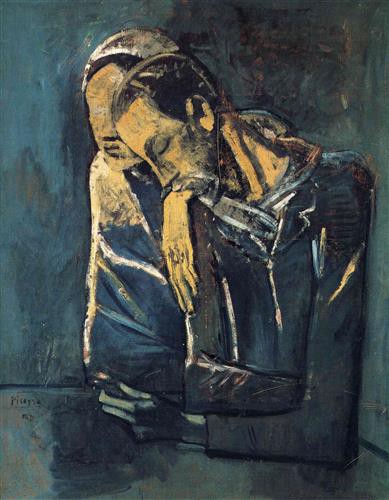 Репродукция картины Пикассо Пабло на холсте - two figures