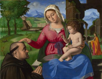 Репродукция картины Превитали Андреа на холсте - The Virgin and Child