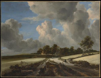 Репродукция картины Рёйсдал Якоб Исаакс на холсте - Wheat Fields  				 - Пшеничные поля