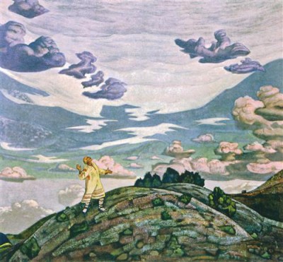 Репродукция картины Рерих Николай на холсте - Знамение