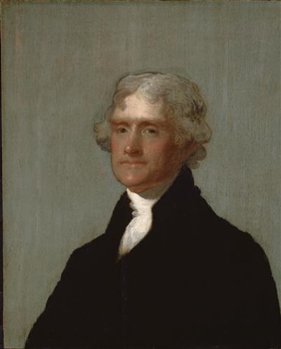 Репродукция картины Стюарт Гилберт на холсте - Thomas Jefferson