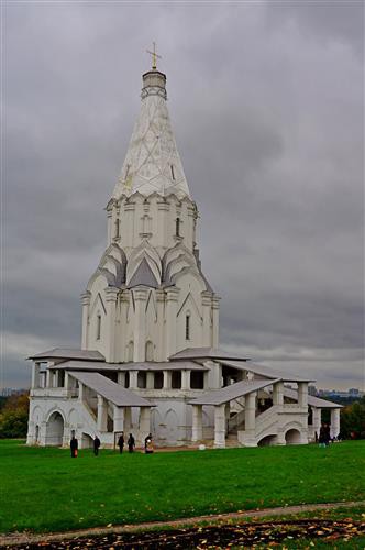 Постер Архитектура на холсте - Коломенское Церковь вознесения