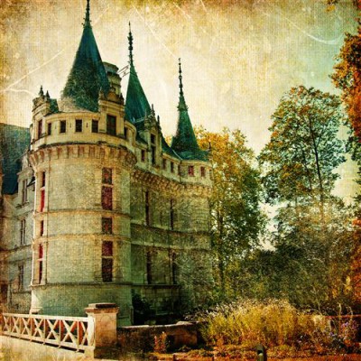 Постер Города и страны на холсте - castle  				 - Замок