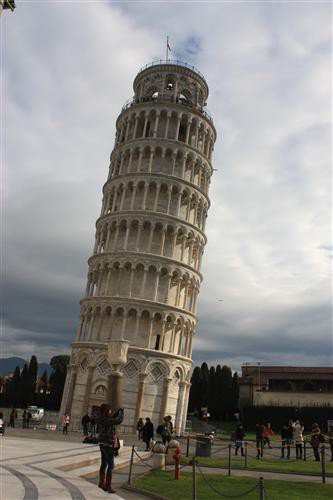 Постер Города и страны на холсте - Itali  				 - Пизанская башня, Италия