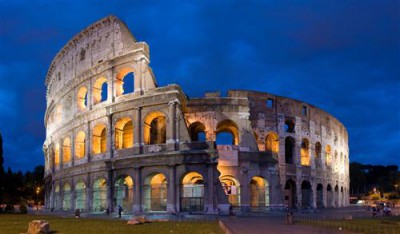 Постер Города и страны на холсте - Colosseum  				 - Колизей