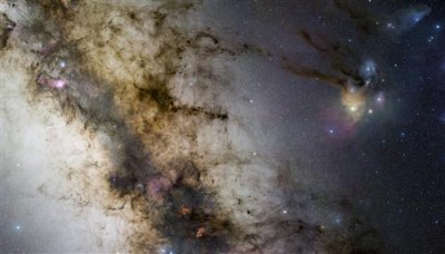 Постер Космос на холсте - Млечный путь