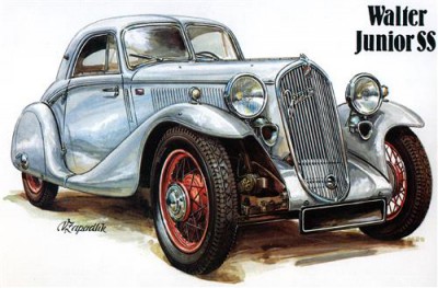 Постер Ретро на холсте - Retro cars  				 - Ретро автомобили