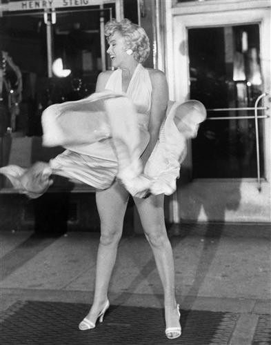 Постер Ретро на холсте - Marilyn Monroe  				 - Мерилин Монро