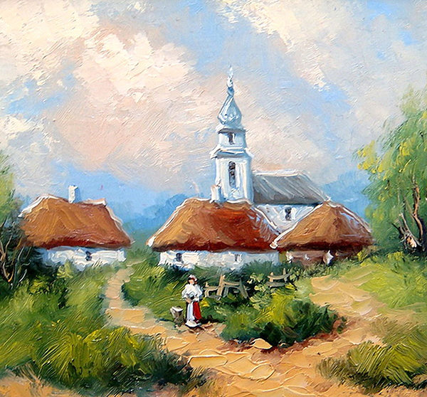Украинское село
